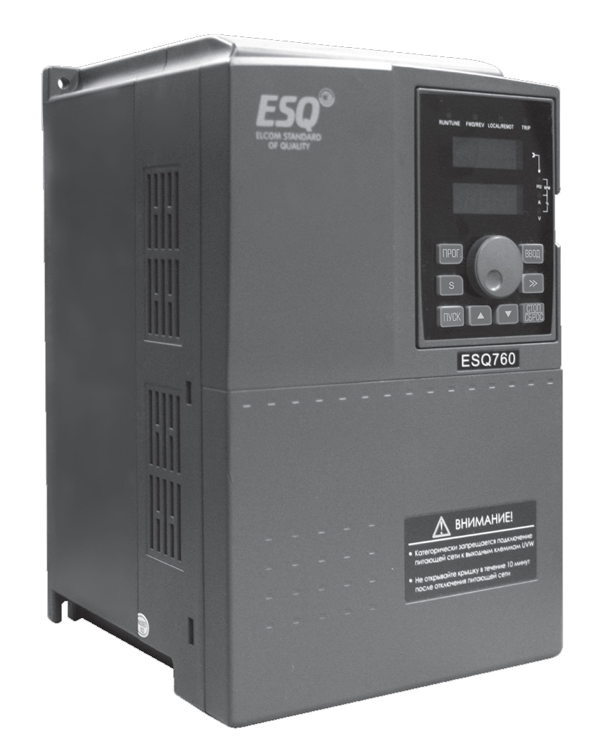 ESQ-760-4T-3150G/3550P Преобразователь частоты (315 КВТ, 3ф, 380В)