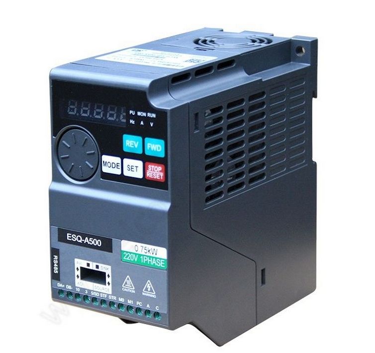 ESQ-A500-021-0.4K Преобразователь частоты  (0.4 КВТ, 1ф, 220В)